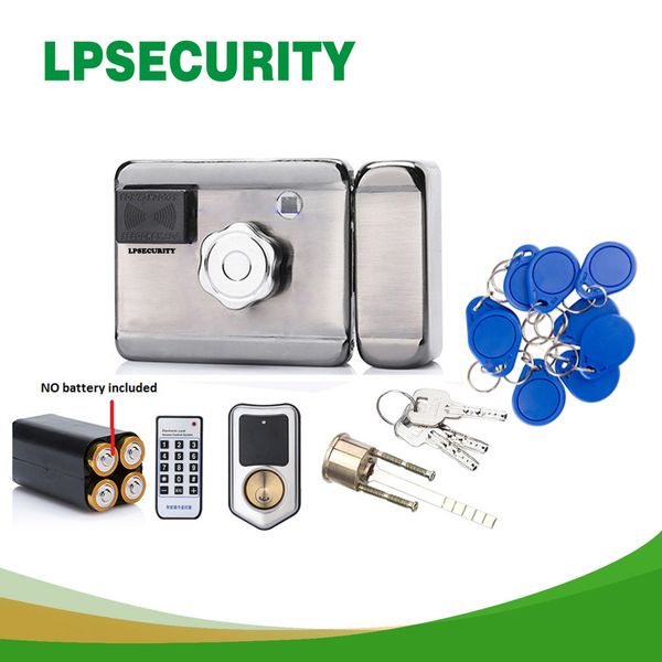 lpsecurity battery powered /12vdc 13.56 ic rfid reader electric gate door lock access control system kit with 10tags or tm tag
lpsecurity battery powered /12vdc 13.56 ic rfid reader electric gate door lock access control system kit with 10tags or tm tag