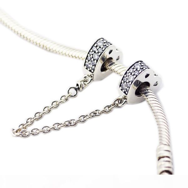 2018 spring 925 sterling silver sparkling arcs of love safety chain charms original beads fits women jewelry making pandora bracelets, Bronze;silver
2018 spring 925 sterling silver sparkling arcs of love safety chain charms original beads fits women jewelry making pandora bracelets, Bronze;silver