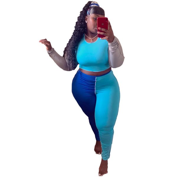 2020 woman two piece outfit spring autumn long sleeve panelled 2pcs pants set fashion womens designer tracksuits, White
2020 woman two piece outfit spring autumn long sleeve panelled 2pcs pants set fashion womens designer tracksuits, White