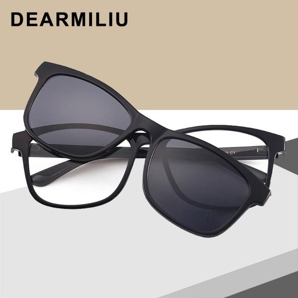 dearmiliu 2020 oval frame colorful fashion trend sunglasses for men women clip lens lightweight clear vision tr90, White;black
dearmiliu 2020 oval frame colorful fashion trend sunglasses for men women clip lens lightweight clear vision tr90, White;black