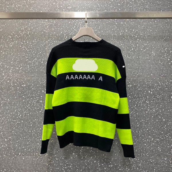 20fw european fluorescent bright color crewneck sweater back logo mens women couple high street woolly sweater hfxhmy024, White;black
20fw european fluorescent bright color crewneck sweater back logo mens women couple high street woolly sweater hfxhmy024, White;black