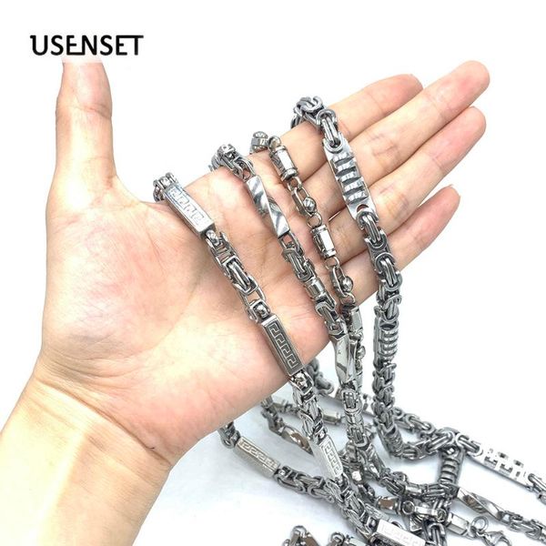 stainless steel byzantine necklaces for men classical long chains jewelry new style gifts 2020, Silver
stainless steel byzantine necklaces for men classical long chains jewelry new style gifts 2020, Silver