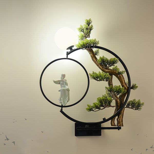 new chinese living room wall lamps retro study house led wall light creative aisle staircase lighting bedroom bedside sconce fixture
new chinese living room wall lamps retro study house led wall light creative aisle staircase lighting bedroom bedside sconce fixture