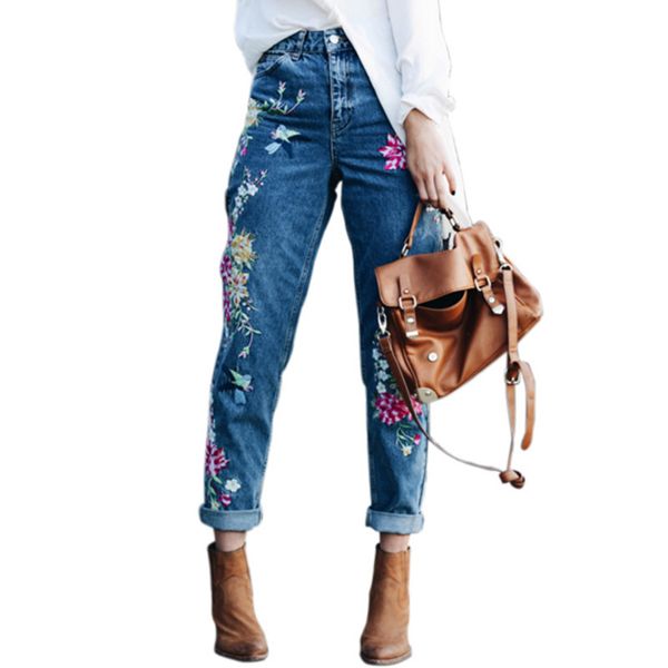 women's jeans plus size flower bird 3d embroidery female high waist denim blue pants spring summer women bottom cowboy long
women's jeans plus size flower bird 3d embroidery female high waist denim blue pants spring summer women bottom cowboy long