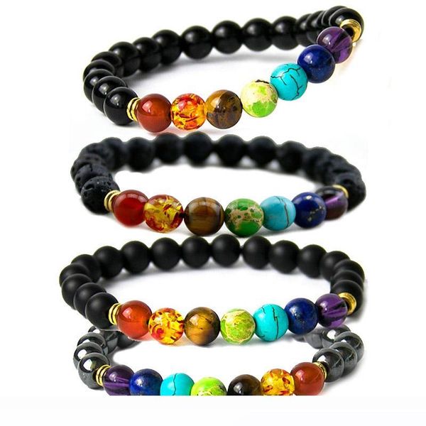 multicolor tiger eye stone black resin lava beads chakra bracelets wristband bangles rope chain women men jewelry dhl b908s
multicolor tiger eye stone black resin lava beads chakra bracelets wristband bangles rope chain women men jewelry dhl b908s