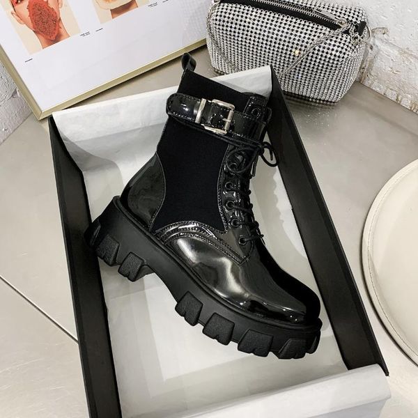 ankle women boots woman 2020 patent leather black high platform boots non-slip wear-resistant ankle botas mujer
ankle women boots woman 2020 patent leather black high platform boots non-slip wear-resistant ankle botas mujer