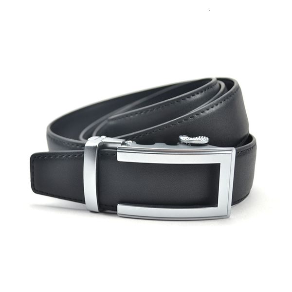 carosung custom matte silver automatic buckle genuine leather belts for men, Black;brown
carosung custom matte silver automatic buckle genuine leather belts for men, Black;brown