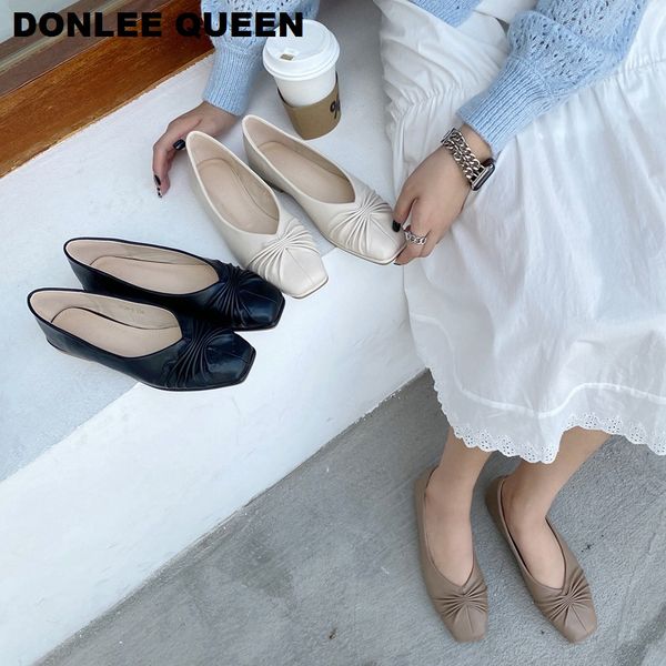 2020 flats shoes women square toe pleated shallow ballet flat heels ballerina casual slip on loafer female shoe zapatos de mujer, Black
2020 flats shoes women square toe pleated shallow ballet flat heels ballerina casual slip on loafer female shoe zapatos de mujer, Black