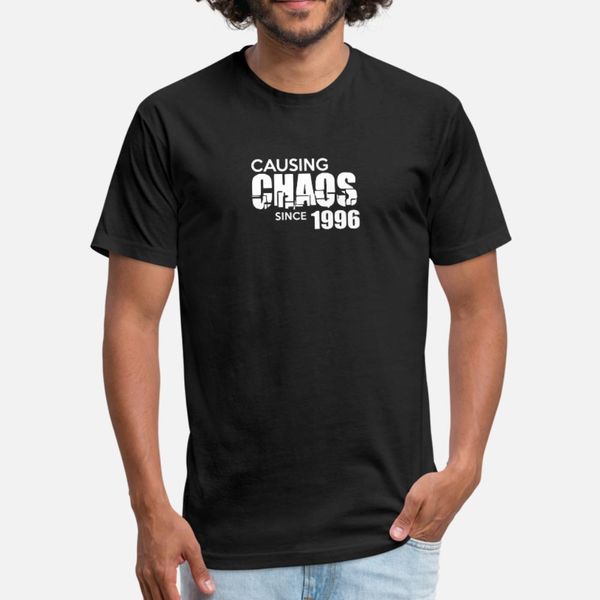 causing chaos since 1996 t shirt men designing tee shirt s-xxxl trend loose new fashion summer letter shirt
causing chaos since 1996 t shirt men designing tee shirt s-xxxl trend loose new fashion summer letter shirt