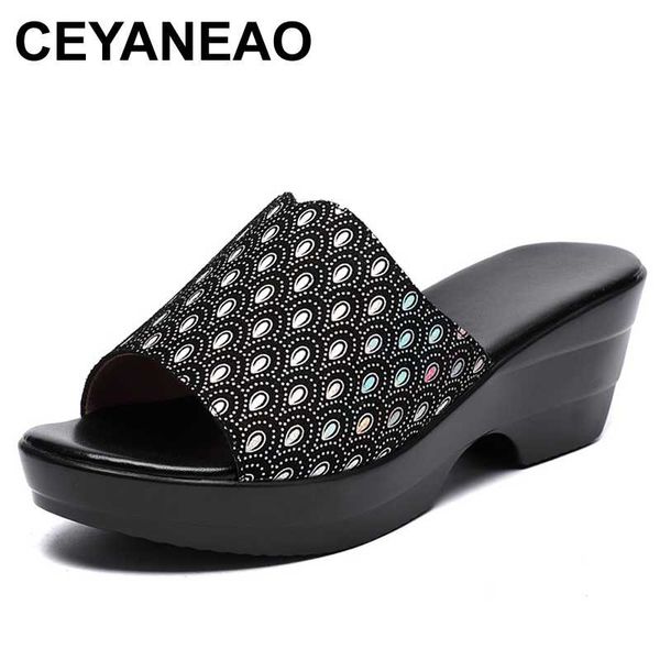 ceyaneao women slipper shoes 2020 ladies summer slippers shoes women wedges heels fashion bling summer geuine leather, Black
ceyaneao women slipper shoes 2020 ladies summer slippers shoes women wedges heels fashion bling summer geuine leather, Black