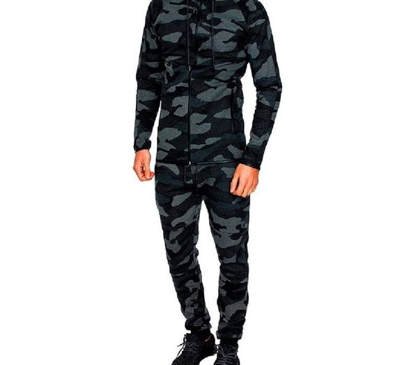 litthing mens two piece sets camo printed hoodies pullover pants sportwear tracksuit suit autumn male camouflage trouser set, Gray
litthing mens two piece sets camo printed hoodies pullover pants sportwear tracksuit suit autumn male camouflage trouser set, Gray