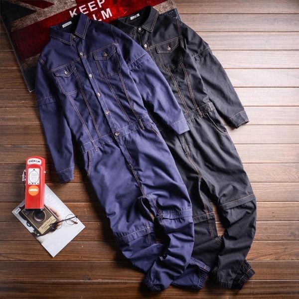 men's jeans men full sleeve detachable denim overalls pockets cargo long black blue jumpsuits male tooling loose work wear pants 06080
men's jeans men full sleeve detachable denim overalls pockets cargo long black blue jumpsuits male tooling loose work wear pants 06080