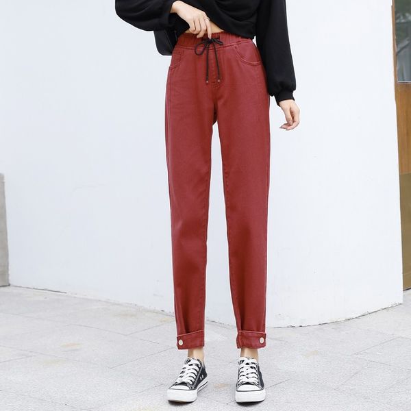 guuzyuviz red harem jeans woman autumn winter big size jeans for women high waist pantalon pour femme casual pants, Blue
guuzyuviz red harem jeans woman autumn winter big size jeans for women high waist pantalon pour femme casual pants, Blue