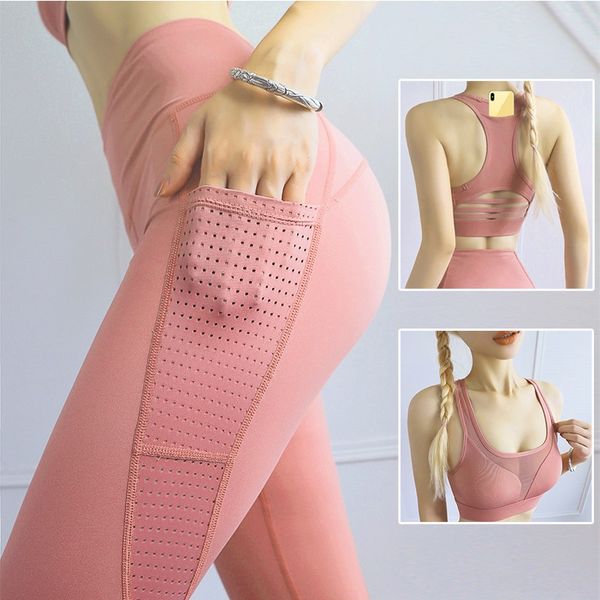 phone pocket yoga set workout sportswear women clothing fitness suit crop bra high waist pants leggings push up sports suits, White;red
phone pocket yoga set workout sportswear women clothing fitness suit crop bra high waist pants leggings push up sports suits, White;red