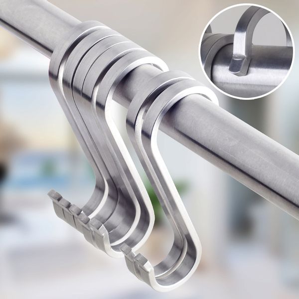 2 pcs stainless steel s hooks hanging clothes umbrella kitchen sundries hanger bedroom hook up clothes hanger bath hook pi669
2 pcs stainless steel s hooks hanging clothes umbrella kitchen sundries hanger bedroom hook up clothes hanger bath hook pi669