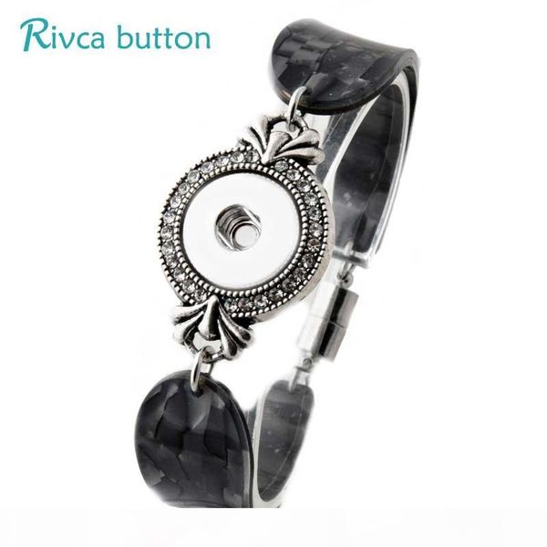 p00813 -6 noosa snap bracelet&bangles design fashion leather charm bracelets fit 18mm rivca snaps button jewelry, Golden;silver 
p00813 -6 noosa snap bracelet&bangles design fashion leather charm bracelets fit 18mm rivca snaps button jewelry, Golden;silver