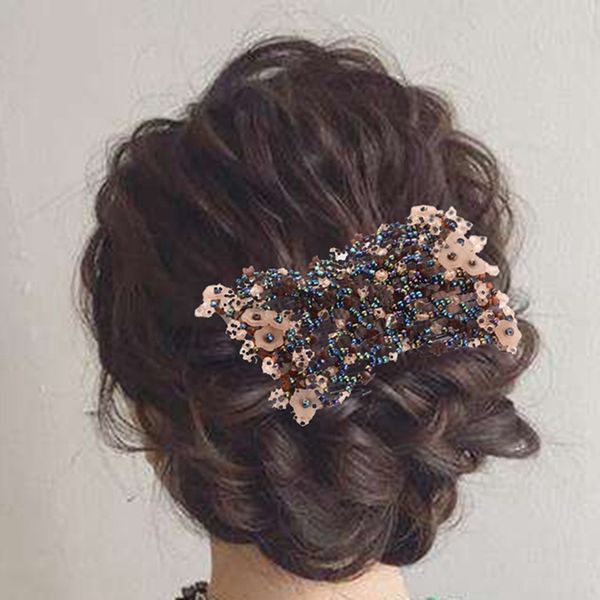 beads hair magic comb clip double side crystal elastic hairpin stretchy hair combs women decor beaded accessories new
beads hair magic comb clip double side crystal elastic hairpin stretchy hair combs women decor beaded accessories new
