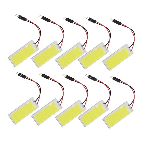 yolu 10pcs white cob led plate car interior white light bulb t10 12v reading lights
yolu 10pcs white cob led plate car interior white light bulb t10 12v reading lights