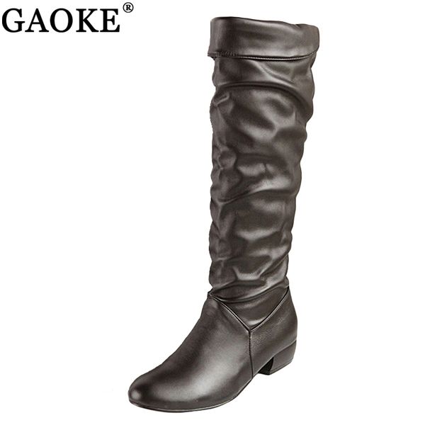 gaoke large size 2020 new arrive knee high women boots black white brown flat heels half boots spring autumn shoes woman
gaoke large size 2020 new arrive knee high women boots black white brown flat heels half boots spring autumn shoes woman