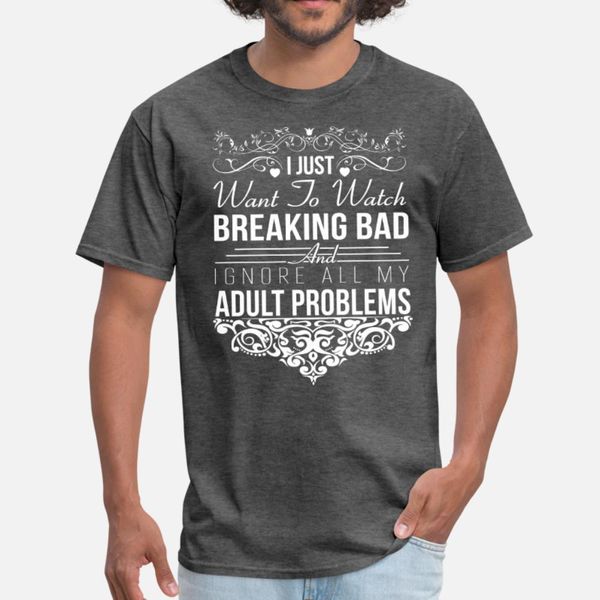 breaking bad i just want to watch breaking bad t shirt men crazy 100% cotton plus size 3xl original crazy humor summer unique shirt
breaking bad i just want to watch breaking bad t shirt men crazy 100% cotton plus size 3xl original crazy humor summer unique shirt