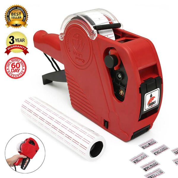 mx-5500 eos 8 digits price tag labeller label paper + 2 ink roller manual pricing marker machine
mx-5500 eos 8 digits price tag labeller label paper + 2 ink roller manual pricing marker machine