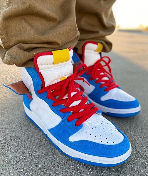 2020 release sb dunk high doraemon light p blue speed yellow university red men women skateboard shoes sports sneakers with box
2020 release sb dunk high doraemon light p blue speed yellow university red men women skateboard shoes sports sneakers with box