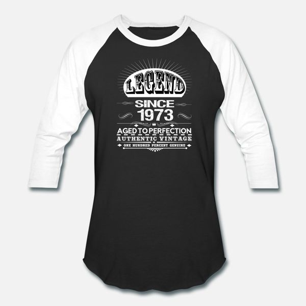 legend since 1973 t shirt men create 100% cotton o-neck novelty cute building spring trend shirt