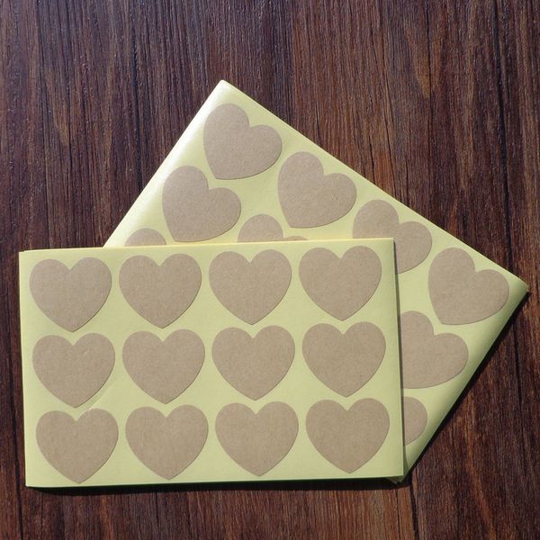 120pcs/10sheets heart shaped blank kraft paper stickers seal labels gift lables stickers gift wrapping sweets seal stickers
120pcs/10sheets heart shaped blank kraft paper stickers seal labels gift lables stickers gift wrapping sweets seal stickers