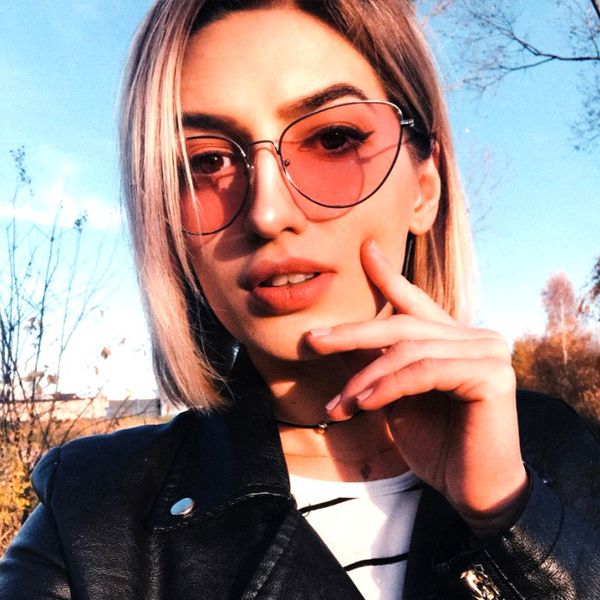 sunglasses retro cat eye women fashion metal eyewear trendy tinted color vintage drop shaped sun glasses ocean lens oculos sol, White;black
sunglasses retro cat eye women fashion metal eyewear trendy tinted color vintage drop shaped sun glasses ocean lens oculos sol, White;black