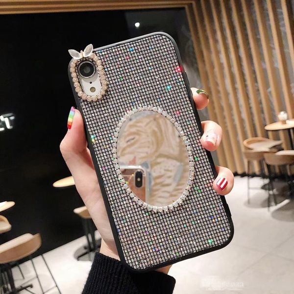 bling grid cell phone case for iphone x xs xs max 6 6s 7 7s 8 8plus huawei p10 p10pro p20 p20pro p30 p30pro phone cover with mirror
bling grid cell phone case for iphone x xs xs max 6 6s 7 7s 8 8plus huawei p10 p10pro p20 p20pro p30 p30pro phone cover with mirror