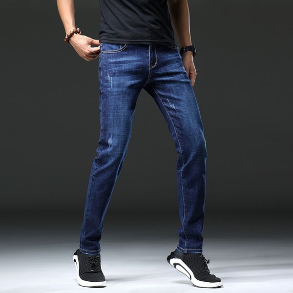 coo new 2020 waist jeans men teenagers cultivate one's morality stretch feet pants, Blue
coo new 2020 waist jeans men teenagers cultivate one's morality stretch feet pants, Blue