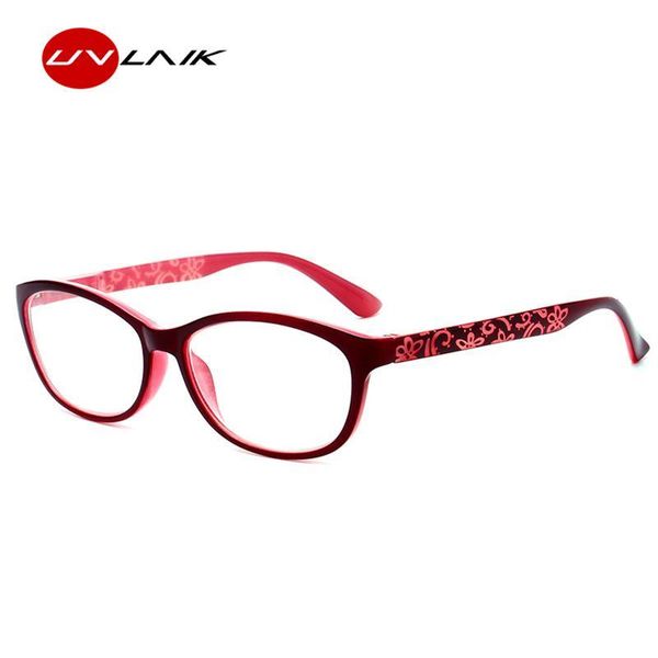 uvlaik resin frame reading glasses women flower pattern spring legs presbyopic eyeglasses for elderly prescription glasses, White;black
uvlaik resin frame reading glasses women flower pattern spring legs presbyopic eyeglasses for elderly prescription glasses, White;black