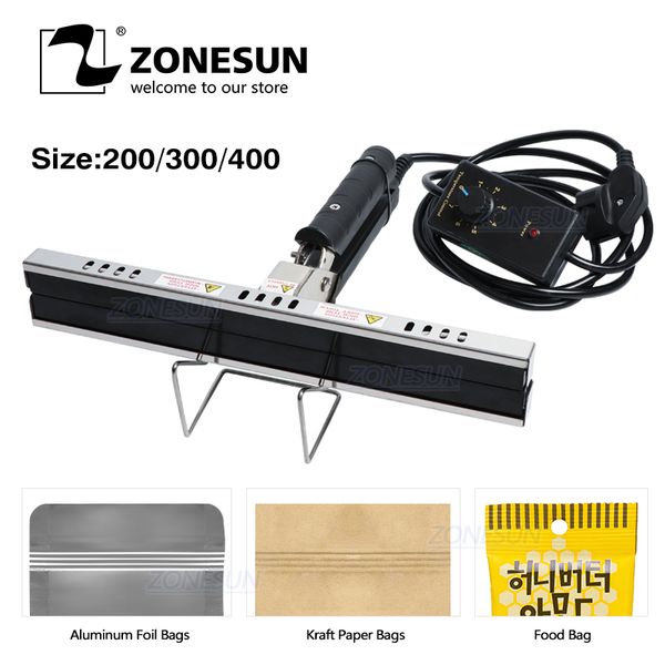 zonesun direct-heat pliers sealing machine for aluminum film kraft paper bag portable impulse sealer 200/300/400mm
zonesun direct-heat pliers sealing machine for aluminum film kraft paper bag portable impulse sealer 200/300/400mm