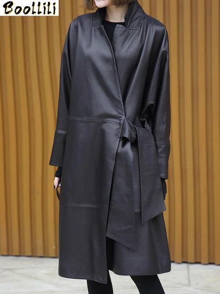 women's leather & faux boollili real jacket sheepskin coat women clothes 2021 genuine spring autumn windbreaker, Black
women's leather & faux boollili real jacket sheepskin coat women clothes 2021 genuine spring autumn windbreaker, Black