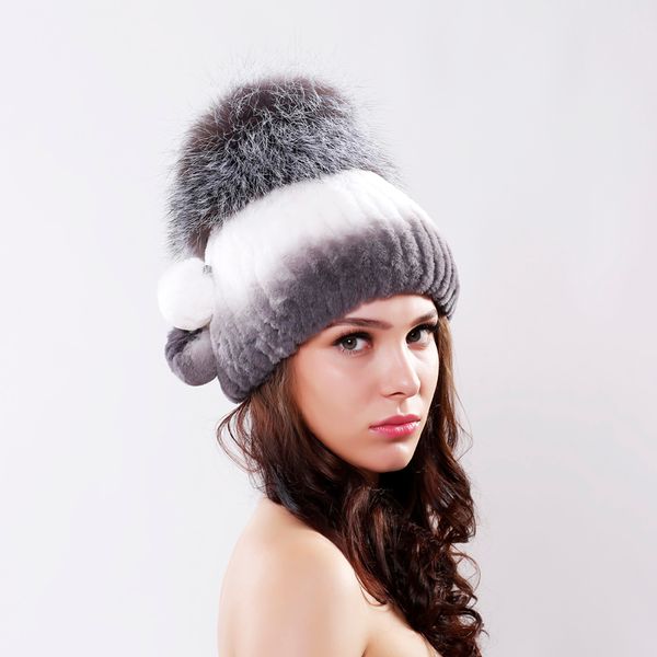 women winter fur hat knitted rex fur hat for women silver crown beanies caps new fashion caps, Blue;gray
women winter fur hat knitted rex fur hat for women silver crown beanies caps new fashion caps, Blue;gray