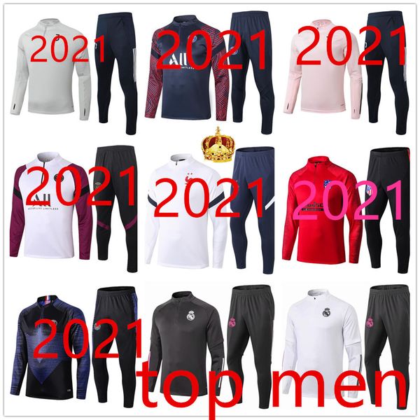 20 21 men football training tracksuit soccer training suit 2020 2021 survetement de foot chandal football jogging, Black
20 21 men football training tracksuit soccer training suit 2020 2021 survetement de foot chandal football jogging, Black