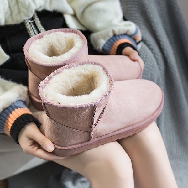 snow boots women's winter 2020 new net red fashionable all-around thin thick bottom short tube plush warm cotton shoes, Black
snow boots women's winter 2020 new net red fashionable all-around thin thick bottom short tube plush warm cotton shoes, Black