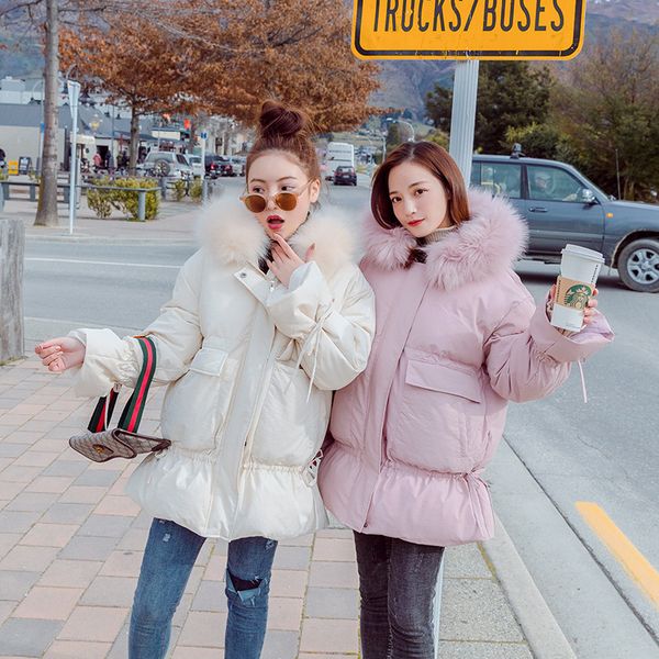 women's winter jacket korean style coat women woman parkas raccoon fur collar female jackets women clothing ropa mujer wpy1058, Black
women's winter jacket korean style coat women woman parkas raccoon fur collar female jackets women clothing ropa mujer wpy1058, Black