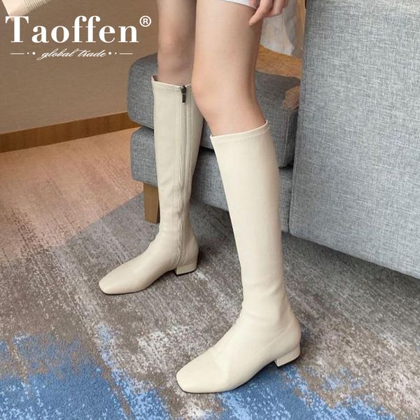 boots taoffen women high heel shoes fashion over knee warm winter square toe casual footwear size 35-40, Black
boots taoffen women high heel shoes fashion over knee warm winter square toe casual footwear size 35-40, Black
