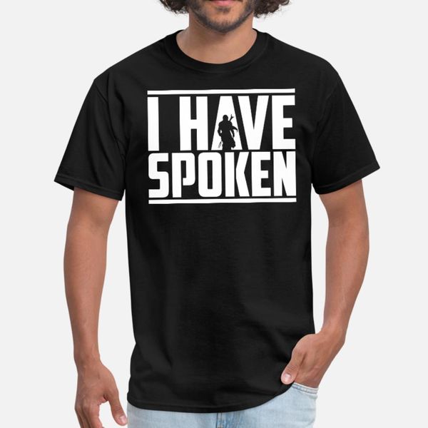 the mandalorian i have spoken t shirt men designing tee shirt s-3xl novelty cute casual spring autumn original shirt
the mandalorian i have spoken t shirt men designing tee shirt s-3xl novelty cute casual spring autumn original shirt