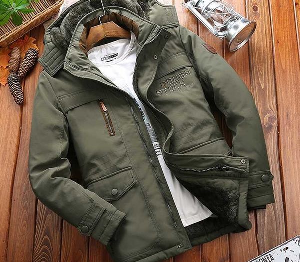 winter parka men windbreaker fleece thick warm fur coats male hooded streetwear overcoats men's winter jackets clothing, Black
winter parka men windbreaker fleece thick warm fur coats male hooded streetwear overcoats men's winter jackets clothing, Black