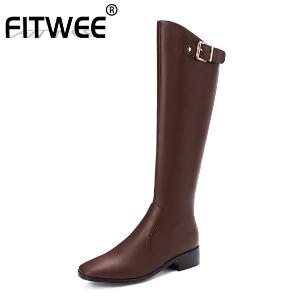 boots fitwee size 33-45 pu leather lady knight buckle square toe retro winter chunky heels zipper fashion knee high, Black
boots fitwee size 33-45 pu leather lady knight buckle square toe retro winter chunky heels zipper fashion knee high, Black