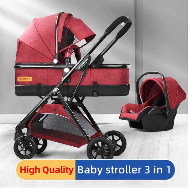 3 in 1 multifunctional baby stroller folding carriage high landscape gold red baby stroller newborn mother assistant
3 in 1 multifunctional baby stroller folding carriage high landscape gold red baby stroller newborn mother assistant