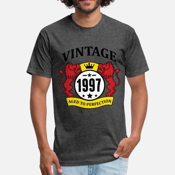 vintage 1997 aged to perfection t shirt men customize tee shirt round collar slim graphic fashion spring kawaii shirt
vintage 1997 aged to perfection t shirt men customize tee shirt round collar slim graphic fashion spring kawaii shirt