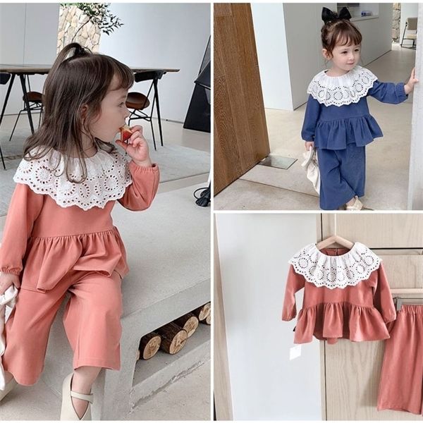 autumn 2020 children wear girls large lapel long sleeve shirt and pants two piece sets 0926, White
autumn 2020 children wear girls large lapel long sleeve shirt and pants two piece sets 0926, White