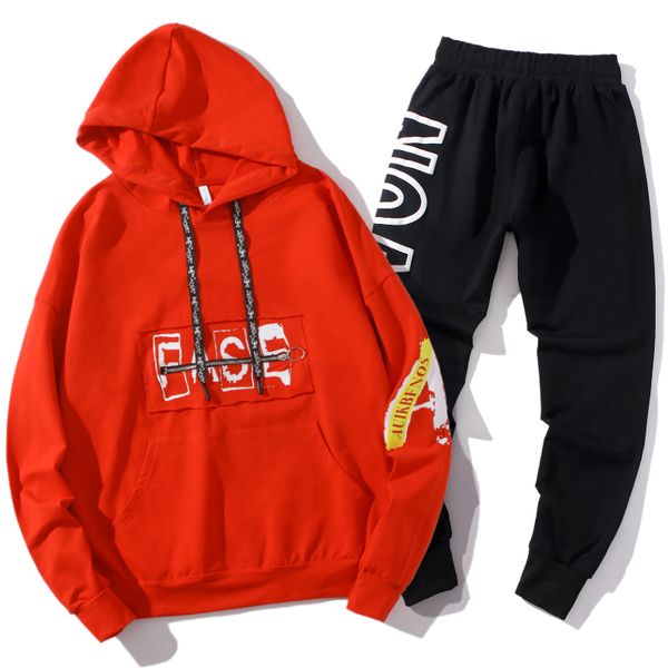 hoodie cotton set tracksuit men sportwear 2pcs set 2020 hip hop new fashion autumn casual black red white sport, Gray
hoodie cotton set tracksuit men sportwear 2pcs set 2020 hip hop new fashion autumn casual black red white sport, Gray