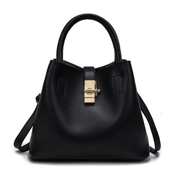women's leather handbag fashion one shoulder portable bucket bag all-match shoulder bags
women's leather handbag fashion one shoulder portable bucket bag all-match shoulder bags