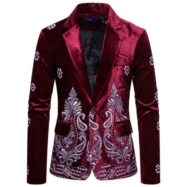 mens suits jacket stamping solid printed business wedding party men brand casual slim fit business blazer masculino coat, White;black
mens suits jacket stamping solid printed business wedding party men brand casual slim fit business blazer masculino coat, White;black