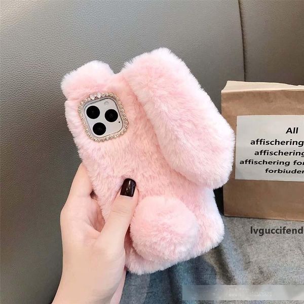 for iphone 11 pro max xs 6 7 8 rabbit hair ear phone case warm cute plush fur cover for samsung note10 s10 luxury
for iphone 11 pro max xs 6 7 8 rabbit hair ear phone case warm cute plush fur cover for samsung note10 s10 luxury