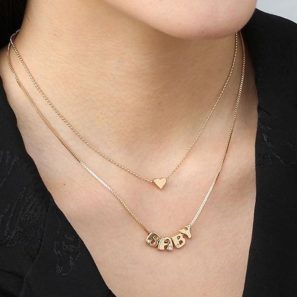 fashion explosion baby heart-shaped double-layer necklace simple and versatile laminated multilayer metal necklace jewelry, Silver
fashion explosion baby heart-shaped double-layer necklace simple and versatile laminated multilayer metal necklace jewelry, Silver